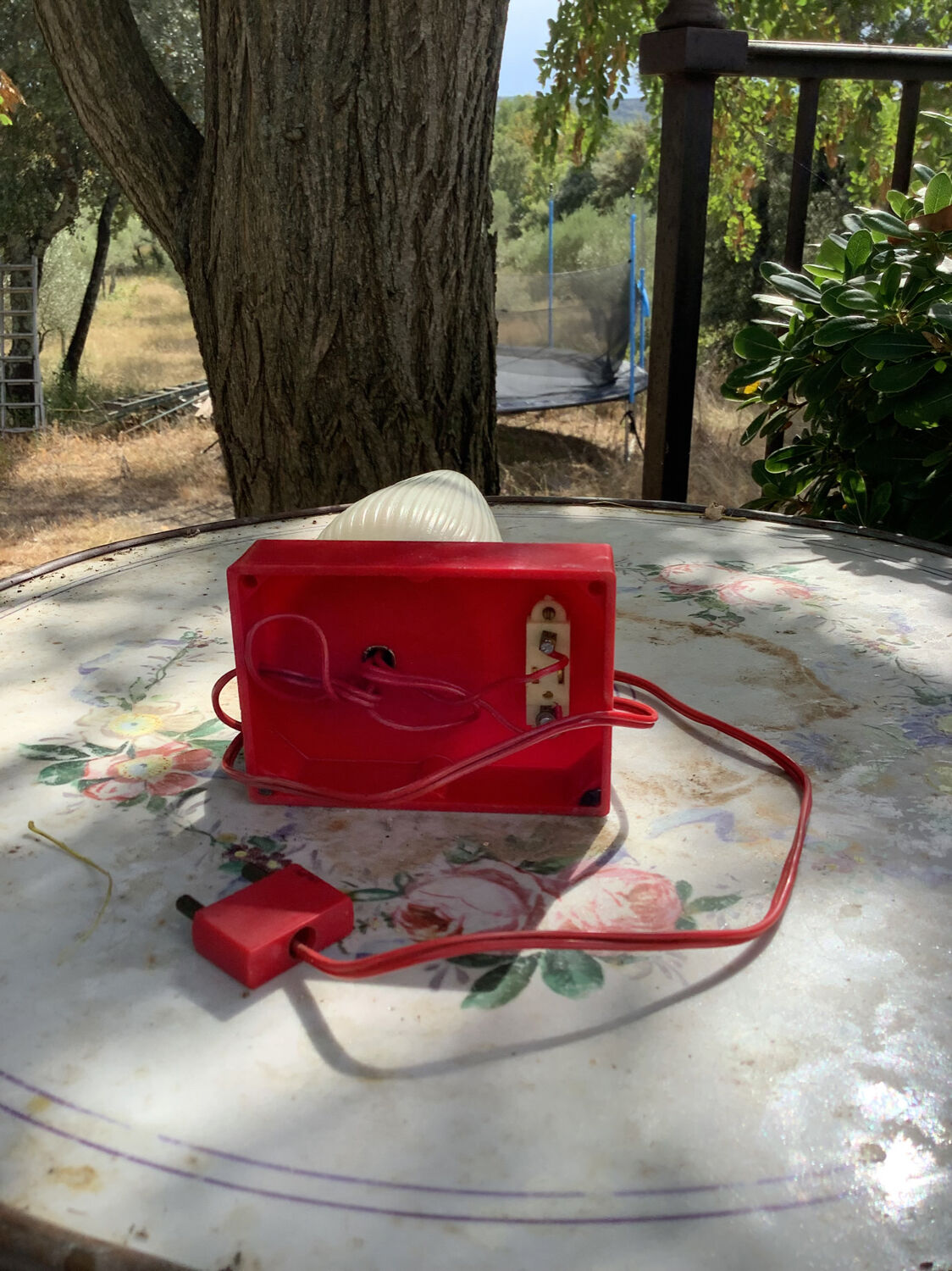 Vintage bedside lamp