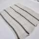 Oushak Hemp Kilim Rug with Stripes sku 3667