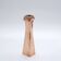 Sculptural copper candle holder