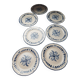 Assiettes Bretonnes avec plat
