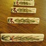 Earthenware knife holder