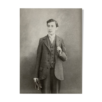 Portrait of a young dandy by Marcel Proust