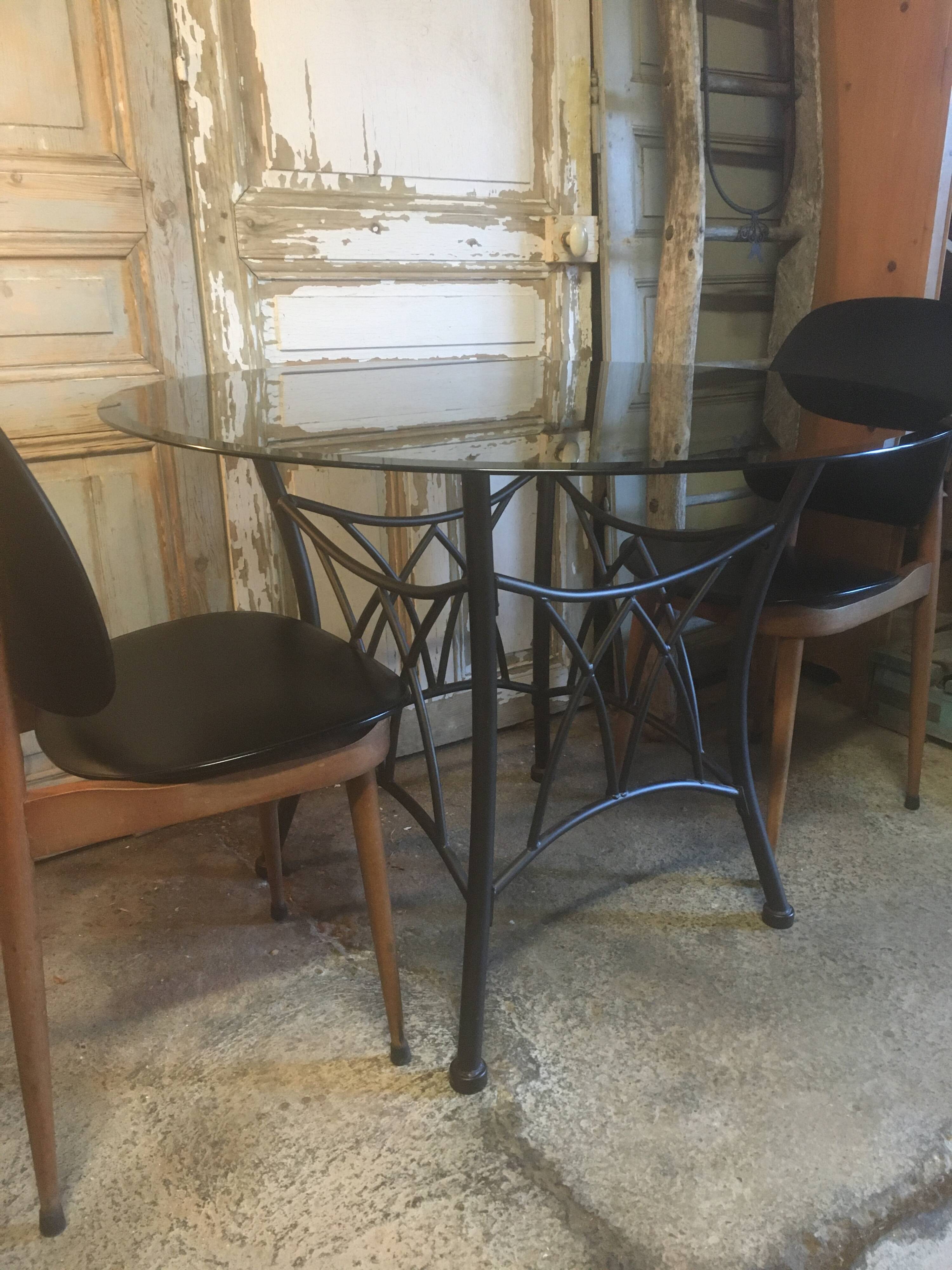 Pair of Pegase chairs by Baumann 1960