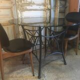 Paire de chaises Pegase par Baumann 1960