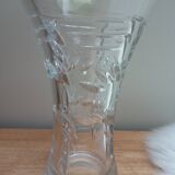 Bohemian crystal vase