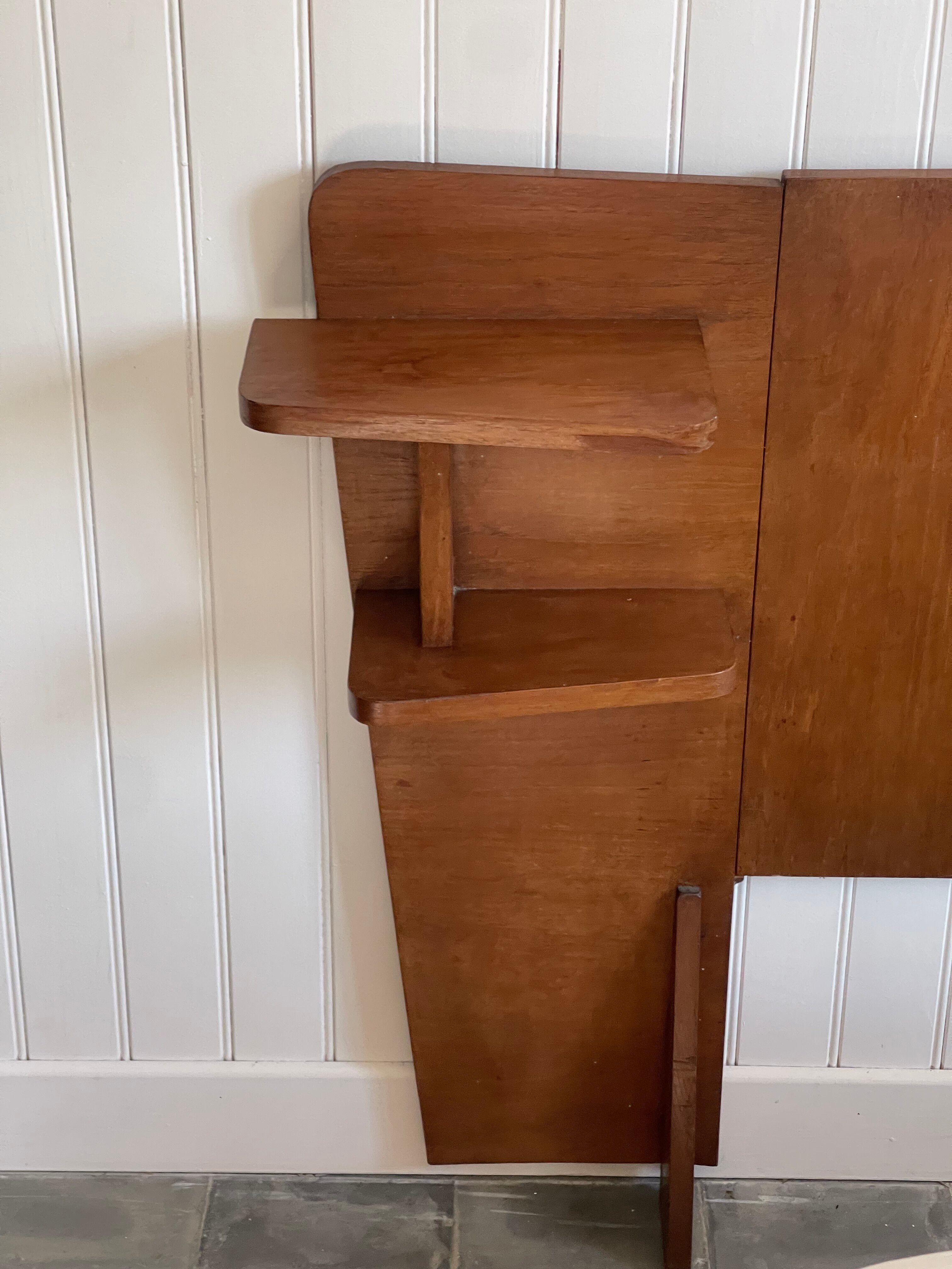 Vintage headboard from the 1960s.