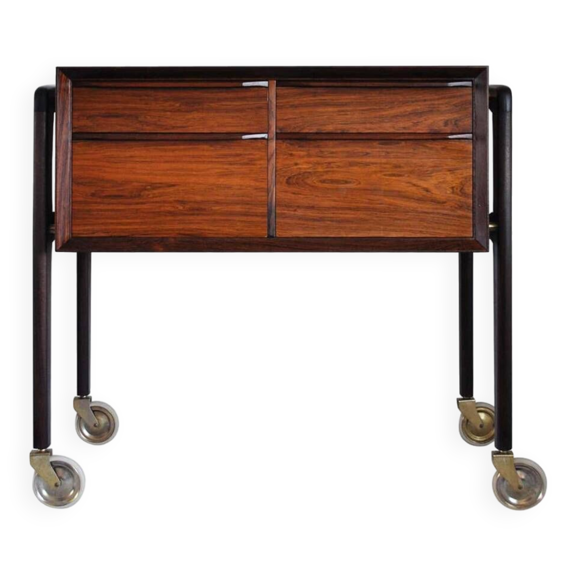 Scandinavian Modern Danish Rosewood Sewing Table, 1960s