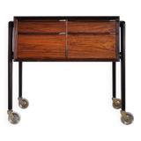 Scandinavian Modern Danish Rosewood Sewing Table, 1960s