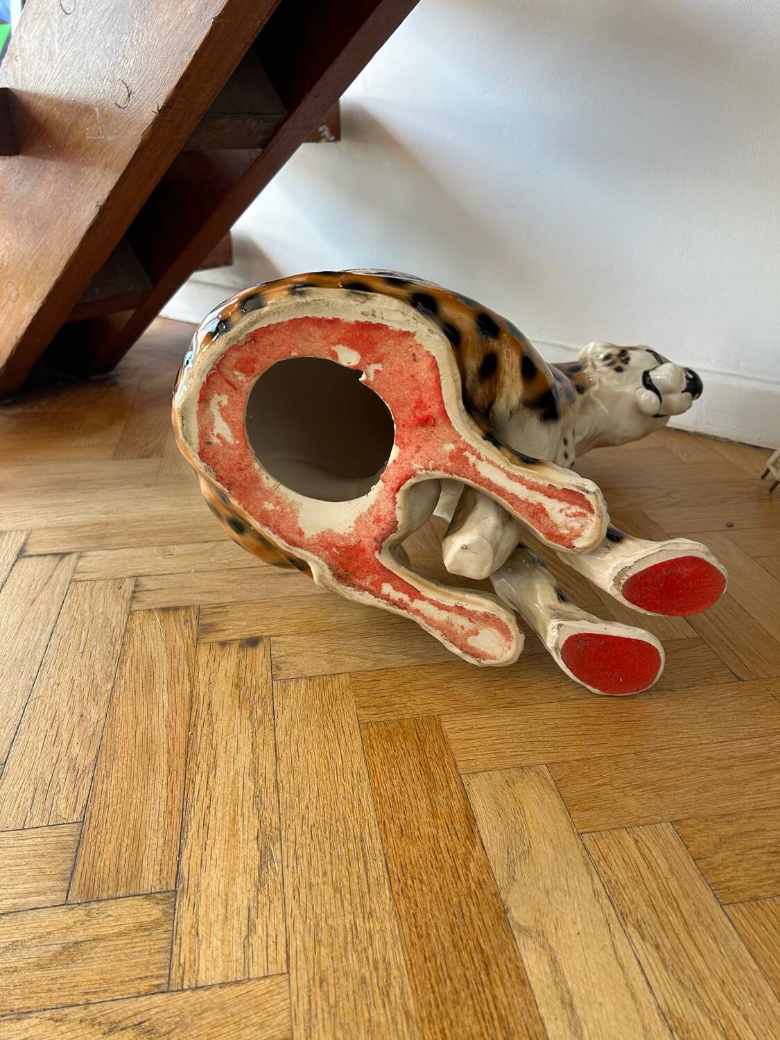 Ceramic cheetah