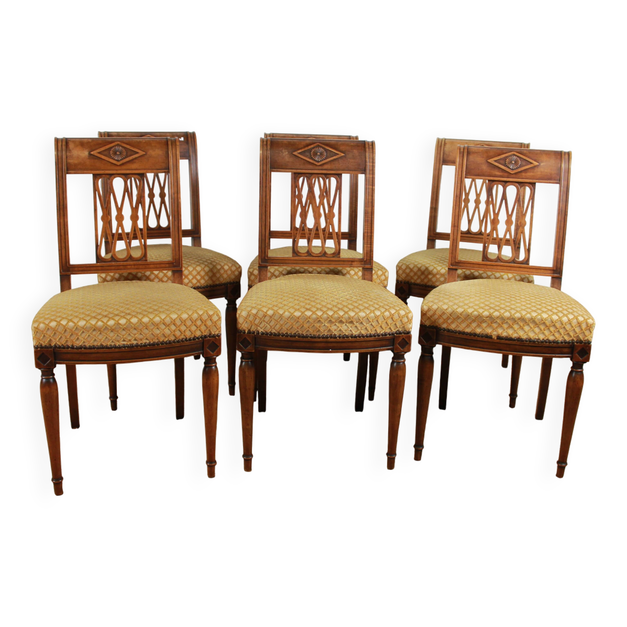 Directoire style chairs