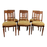 Chaises style directoire