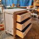 Flea market dresser "Wabi-Sabi"