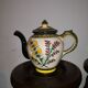 Henriot Quimper France teapot entirely hand decorated Brittany