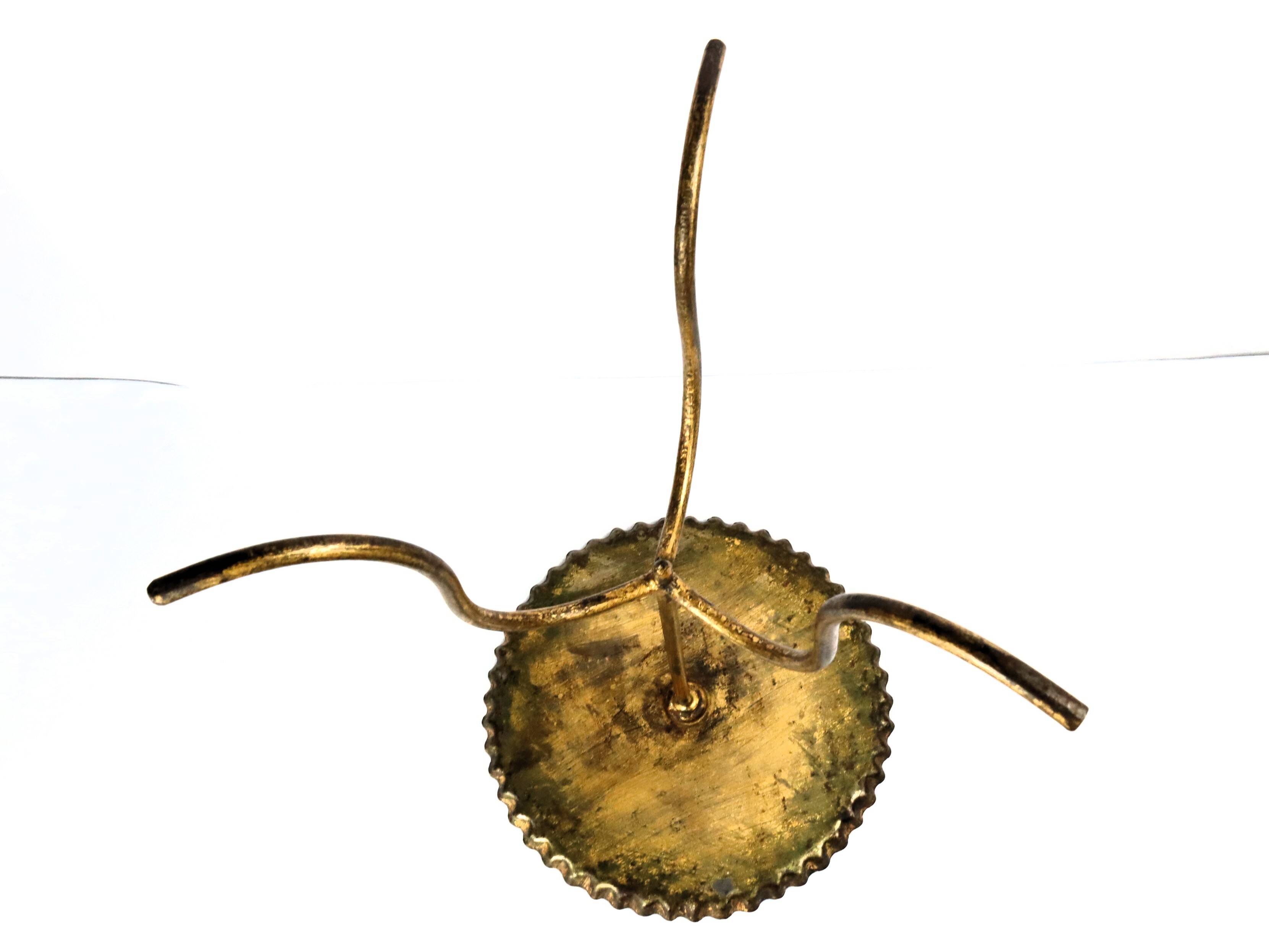 Golden metal Martini table 1950