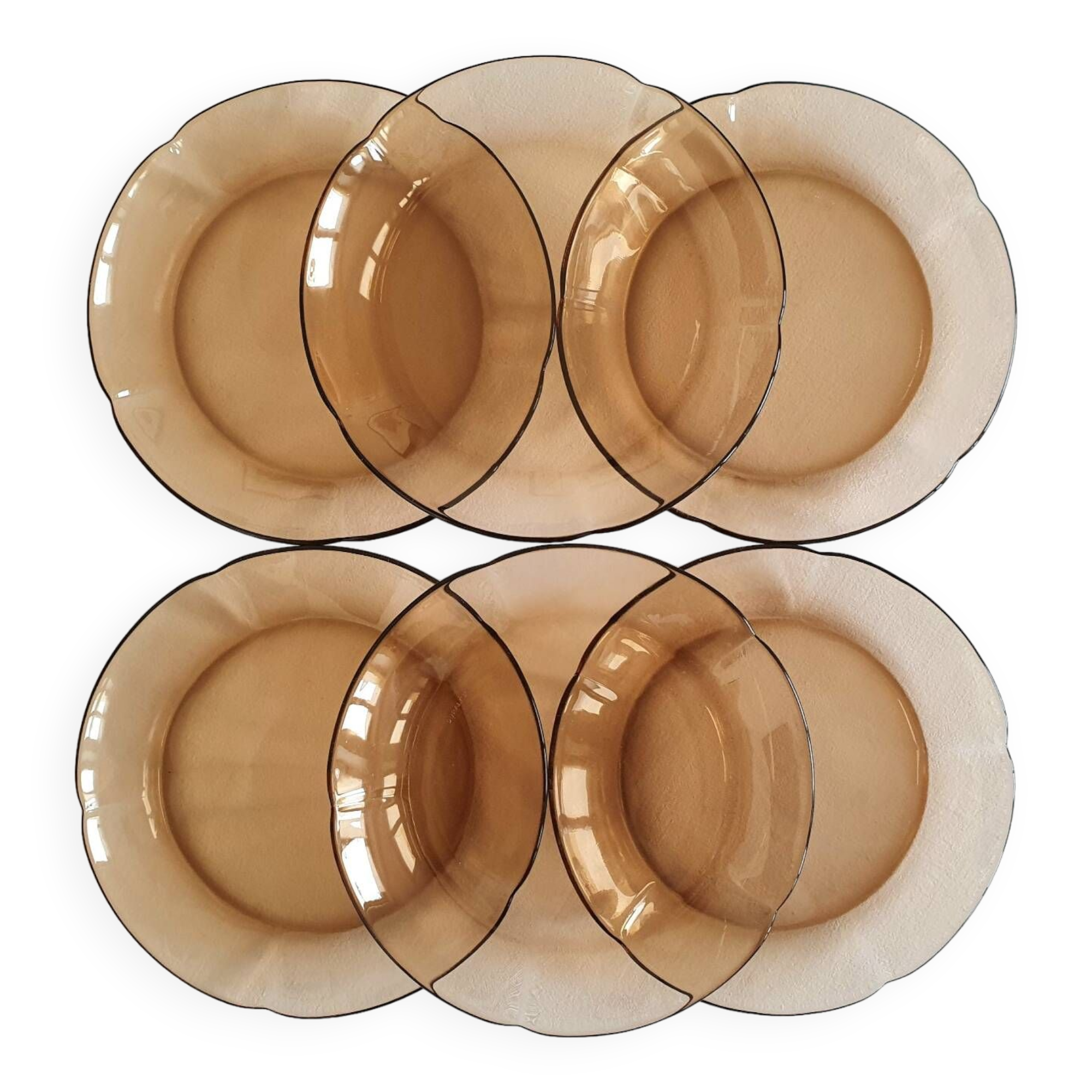 Vintage dessert plates