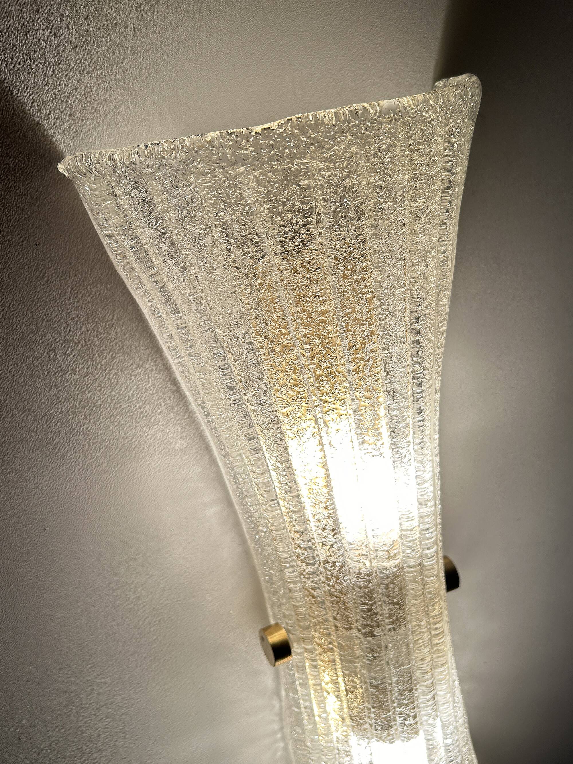 Vintage Glass Wall Lamp