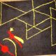 Tapis Contemporain ORA Hooked en Laine (73cm x 144cm), Édition Unique, Made