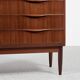 Danish Midcentury secretaire in teak by Erling Torvits for Klim Møbelfabrik