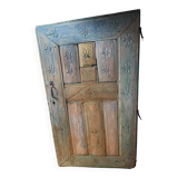 Old blue door