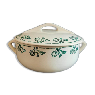 Vegetable or tureen Terre de Fer Creil Montereau