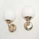 Pair of VEB Vereinige Gorlitz sconces, Germany in the 1950s