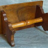 Footrest stool made of old wood