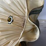 Old lampshade in petticoat silk