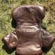 Leather chair model Lynn Gastone Rinaldi for Rima