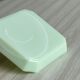 Cendrier en opaline verte, design rétro,