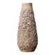 Brutalist terracotta vase