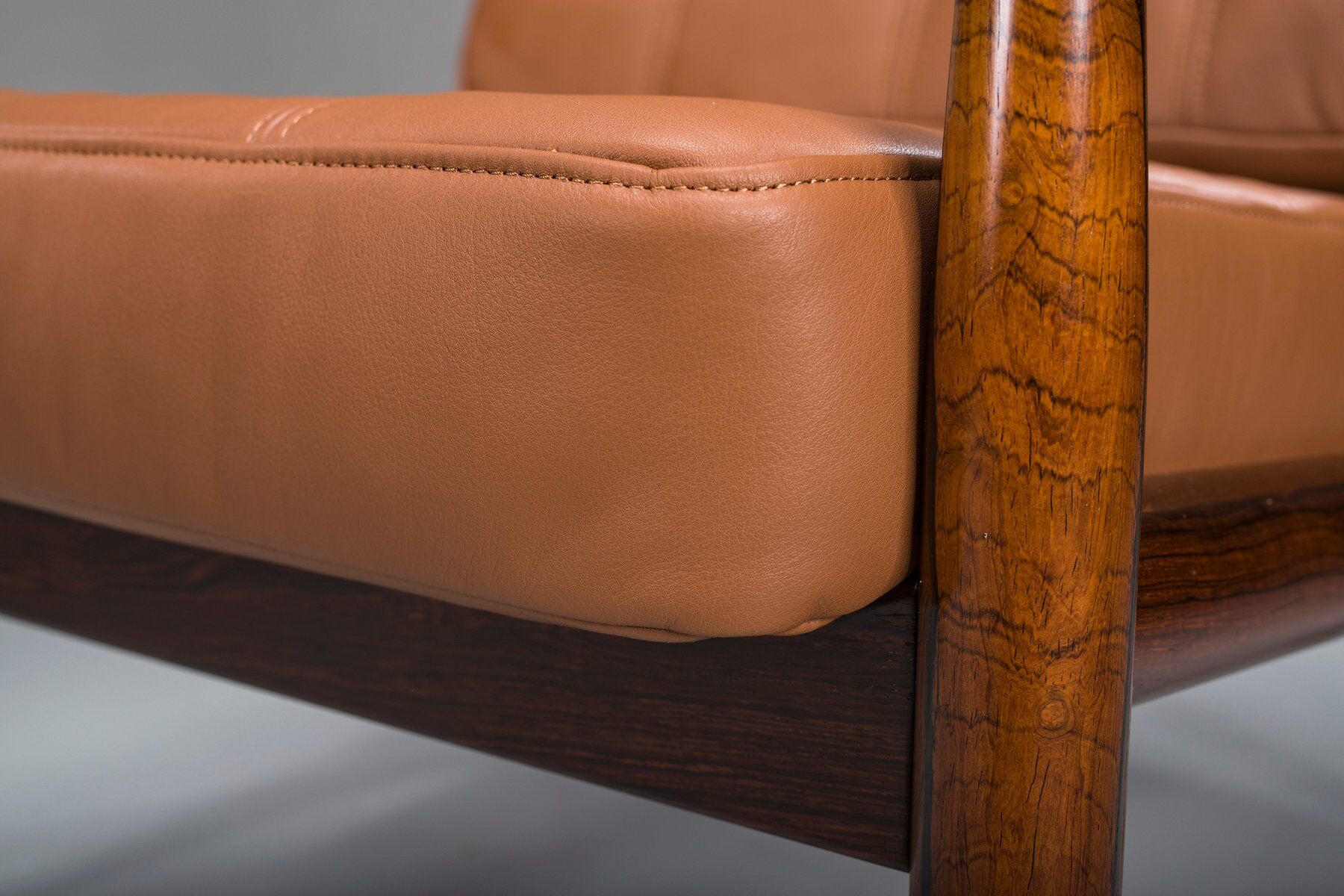 Set of Model 118 armchairs in rosewood by Grete Jalk for France & Son, 1960s