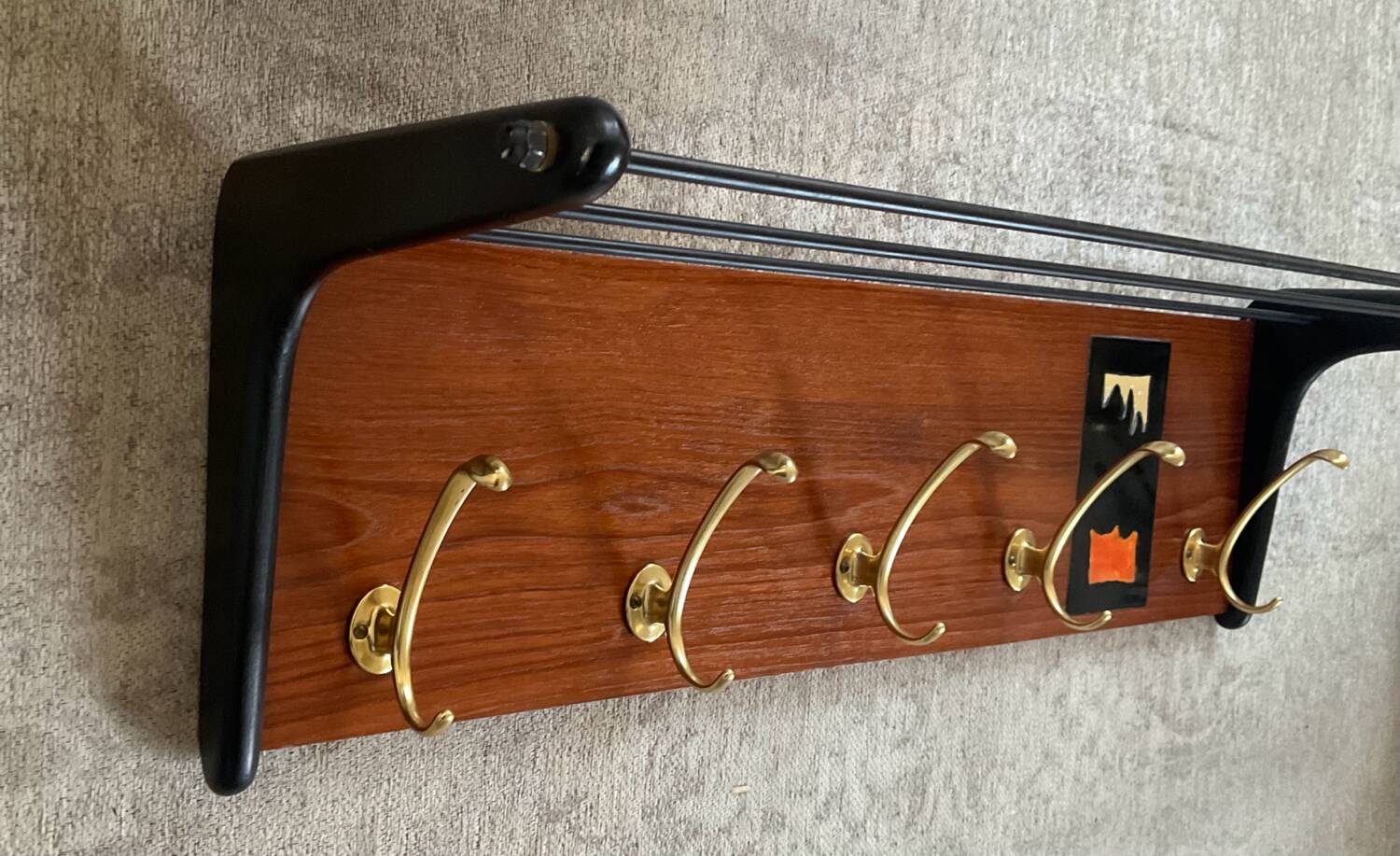 “Boomerang” coat rack by Alfred Hendrickx for Belform from the 60s