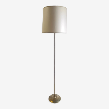 Floor lamp in solid brass minimalist design – 50s/60s
