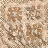 3x9 Brown Cream Classic Persian Runner Rug, 87x283Cm
