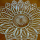 Vintage cut glass dish 1960