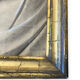 Profile of woman with drapery drawing nineteenth signed julien