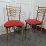Lot of 6 dining room chairs