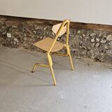 School chair 1980 1990 Modernist design