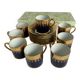 Limoges porcelain coffee service – Ch. Haviland – Decor