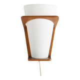 Applique NX 41 de Louis Kalff pour Philips en contreplaqué de teck courbé, 1959