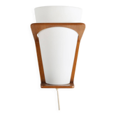Applique NX 41 de Louis Kalff pour Philips en contreplaqué de teck courbé, 1959