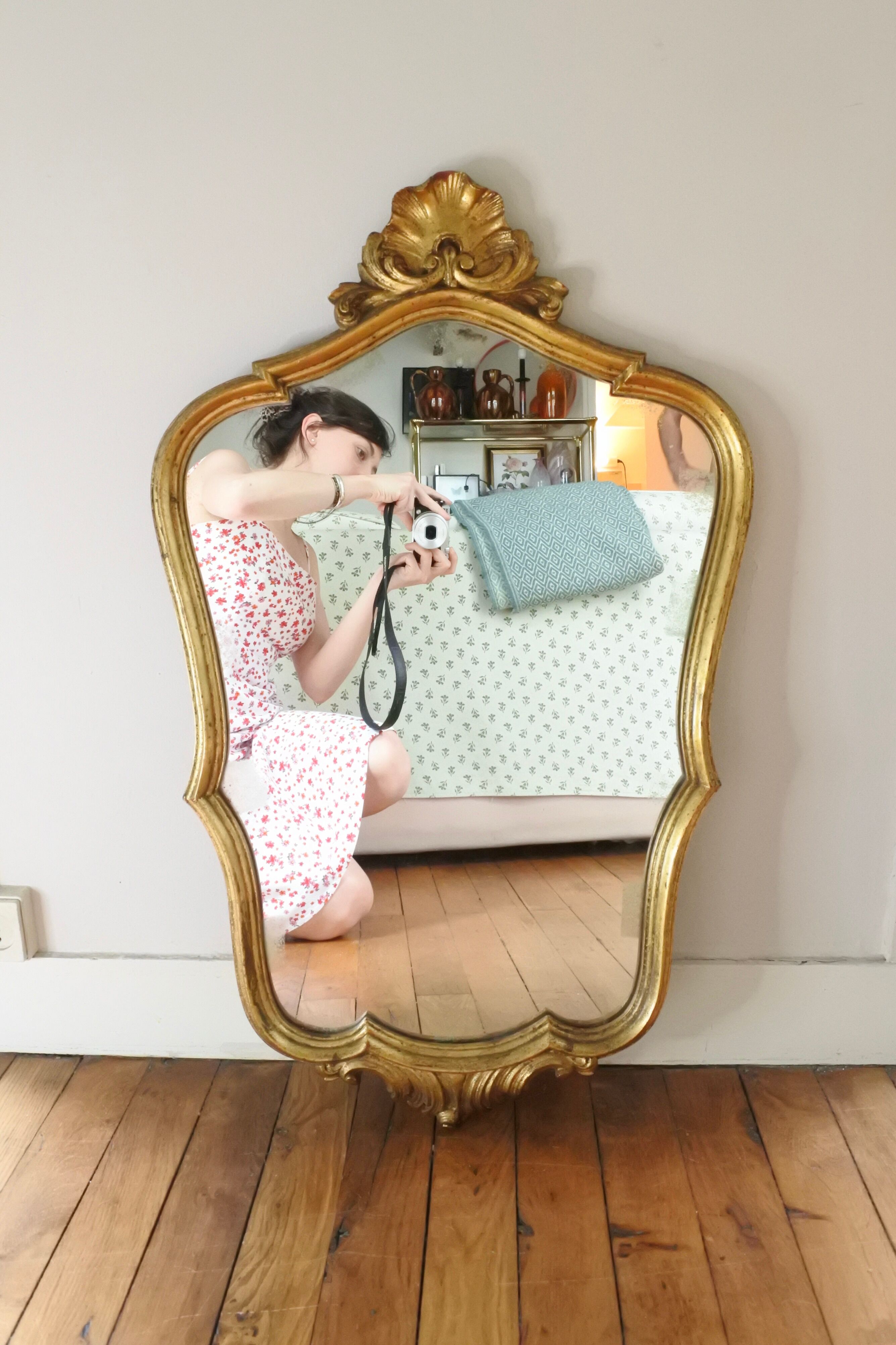 Baroque mirror 70x50