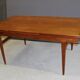 Danish Dining Room Table By Ejvind A. Johansson In Teak Around 1960
