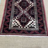 Tapis iranien en laine fait main - 188x91cm