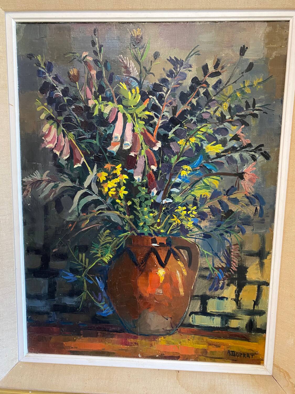 Oil on canvas André Duprat