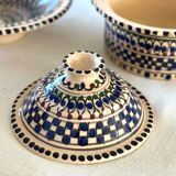 Artisanal Moroccan Dish Service 8 pieces