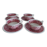 4 tasses à café et 4 sous-tasses Rusticana Villeroy et Boch