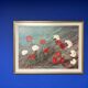 Peinture vintage aux oeillets