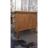 Minister's desk in solid raw oak from the 1930s