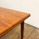 Extendable Mid Century Teak Dining Table with pull out leaves, Denmark, 1950s
